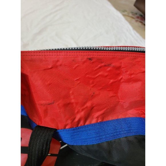 Vtg 90’s Prince Tennis Racquet Gym Travel Tour Duffle Bag Multi-Color 32x12.5x10 - Picture 12 of 12